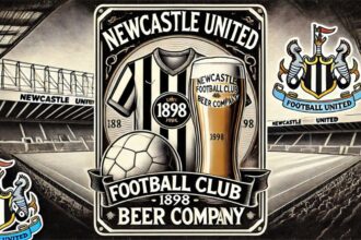 newcastle united football club 1898 beer company naming