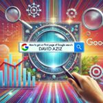 how to get on first page of google search david aziz